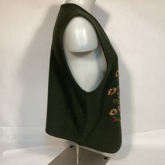 Vintage Jantzen hand embroidered womens vest size large - Picture 3 of 10